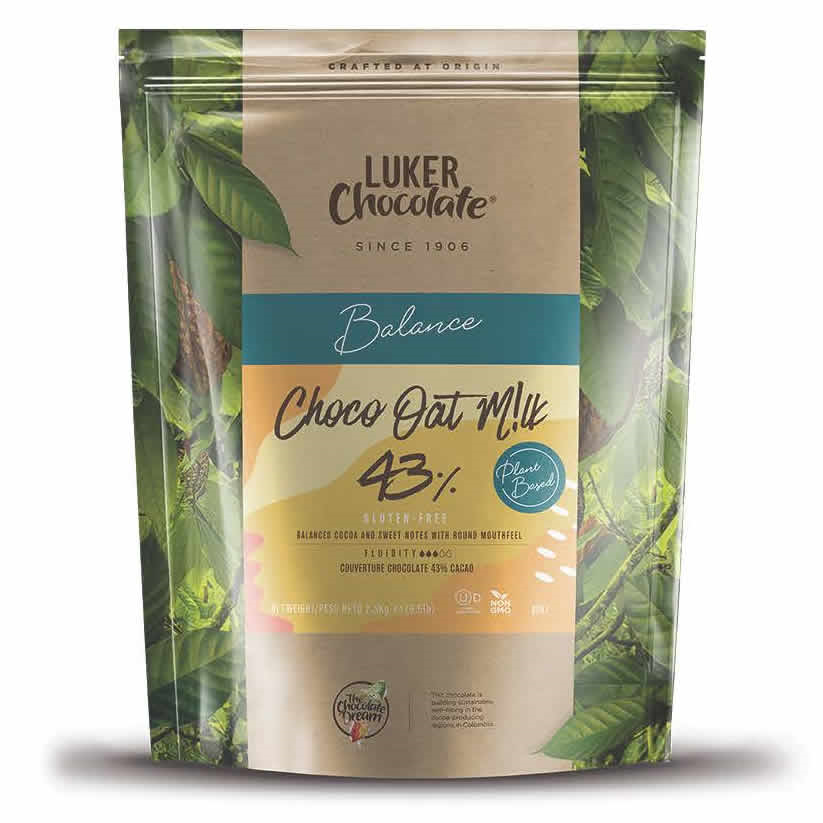 Luker Chocolate Choco Oat M!lk; Milk Chocolate Alternative